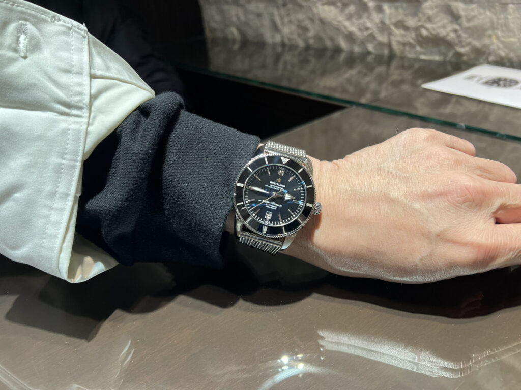 ＜ブライトリング スーパーオーシャンヘリテージⅡ46 B20ブラック＞お求めいただきありがとうございます／AB2020121B1A1 - ブライトリング